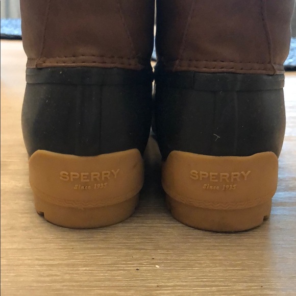 Worn once boys sperry rain boot - Picture 3 of 5